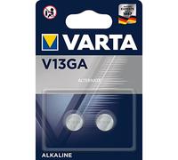 Varta Pila de botón alcalina de 1.5V Electronics V13GA, blíster original de 2 unidades