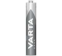 Varta Pila de alcalina AAAA, paquete de 2 unidades, Gris | embalaje seguro para niños, para termómetro, pulsómetro, llave de coche, mando a distancia, báscula o calculadora