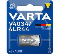 Varta Pila de alcalina V4034P x paquete de 1 unidad | para cámara digital, cámara instantánea, flash, Linterna, instrumentos médicos de precisión o alarma