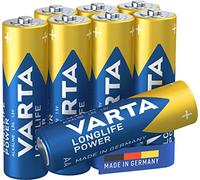 VARTA Pilas AA, Pack de 8 (6+2), Longlife Power, alcalinas