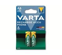 -T399B Pilas domésticas, Batería Batería recargable, AA, Níquel-metal hidruro (NiMH), 1,2 V, 2 pieza(s), 1600 mAh