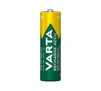 VARTA Pilas AA, recargables, paquete de 2, Recharge Accu Solar, batería recargable, 800 mAh Ni-MH, listas para usar, desarrolladas para luces solares de jardín