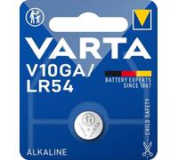 Varta Pilas Alcalinas de botón Electronics, V10GA, 1,5 V VE = 10