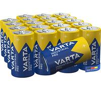 Varta Pilas C Baby, paquete de 20, Industrial Pro, Baterías Alcalinas, 1,5V, paquete de almacenamiento, Made in Germany [Exclusivo en Amazon]