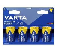 Varta LongLife Power Pack 4 Pilas LR20