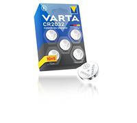VARTA Pilas de Botón CR2032, paquete de 50, Power on Demand, Lithium, 3V, embalaje seguro para niños, para dispositivos Smart Home, llaves de coche y otras aplicaciones