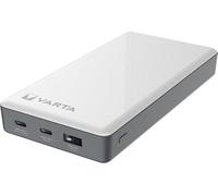 Varta Power Bank Energy 20.000 mmAh, Cable de Carga Incluido (1x Entrada Micro-USB, 2X Salidas USB A, 1x conexión USB Tipo C bidireccional, Carga rápida)