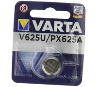 Varta Primary Alkaline Button V 625 U / PX 625 A Alcalino 1.5V batería no-recargable - Pilas (Alcalino, 1,5 V, 200 mAh, 15,5 mm, 15,5 mm, 6,2 mm)