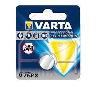 Varta V76PX/SR44- Pila de botón, Plateada