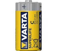 Varta r14 baterie alkaliczne 2szt superlife