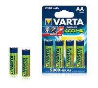 Blister 4x Pilas Recargables AA (Mignon) 2100mAh - VARTA