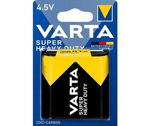 Varta REF63143 Superlife 2012 3R12 - Lote de 10 packs de 1 pila plana salina (4.5 V)