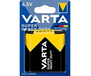 Varta REF63143 Superlife 2012 3R12 - Lote de 10 packs de 1 pila plana salina (4.5 V)