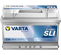 Varta Silver Dynamic E38 Batería de arranque, 5744020753162, 12V 74Ah 750A