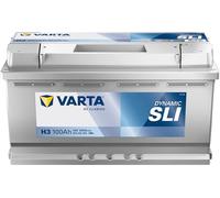 Varta Silver Dynamic H3 Batería de arranque, 6004020833162, 12V 100Ah 830A