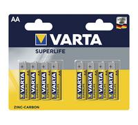 Varta superlife aa batería de un solo uso zinc-carbono