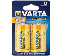 Pila Varta R20 D Zinc-carbono 1,5 V Pack 2 Multicolor