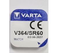 Varta V 364 - Pilas (Óxido de plata, Button/coin)