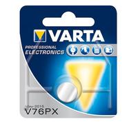 Varta V76PX/SR44- Pila de botón, Plateada