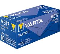 Varta V317 - Pila Oxido de Plata, Plateada