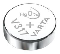 Varta V317 - Pila Oxido de Plata, Plateada