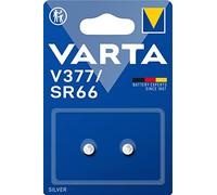 Varta v377 / sr66 - pack de 2 pila (óxido de plata, 1.55 v, 24 mah).