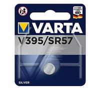 Varta V395 - Pila SR57 óxido de plata, 1.55 V | embalaje seguro para niños, tecnología óxido de plata, sin mercurio, para termómetro, pulsómetro o llave de coche