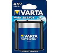 VARTA Pilas 4,5V Pila Plana, Pila de Bloque, paquete de 1, Longlife Power, Alcalina, aptas para lámparas y dispositivos con alto consumo de energía