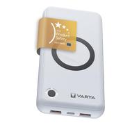 VARTA Wireless Power Bank 20000 mAh, 20 W Fast Charging, USB C PD | 2 en 1, Powerbank y Cargador inalámbrico, Quick Charge, carga inalámbrica, cargador portátil para hasta 4 dispositivos