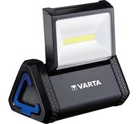 Varta Work Fle x Area Light 3 pilas AA (luz de trabajo,para cajas de herramientas, iluminación de la habitación, opciones de fijación para trabajar con las mAhnos libres), negro