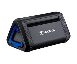 Varta Work Fle x Area Light 3 pilas AA (luz de trabajo,para cajas de herramientas, iluminación de la habitación, opciones de fijación para trabajar con las mAhnos libres), negro