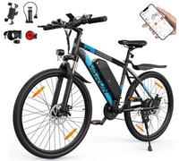 VARUN Bicicleta Electrica, 27.5" Bici Eléctrica Montaña con 48V 624WH Batería, Kilometraje 55-100KM, Bicicleta Electrica Adultos con 21 Velocidad, Pedal Assist Ebike con App Pantalla LCD, 5 Modos