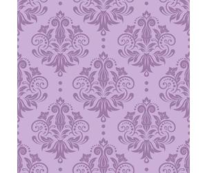 VaryFloral Papel tapiz de damasco morado para despegar y pegar, extraíble, color violeta, victoriano, para dormitorio, sala de estar, elegante, decorativo, floral, damasco, papel de contacto para