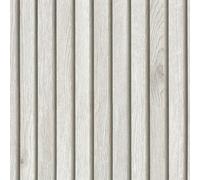 VaryPaper Papel Pintado 3d Listón de Madera Gris Claro 40cmx800cm Vinilo Adhesivo Efecto Panel de Madera Vintage Papel Autoadhesivo para Muebles Vinilos para Armario Mesa Salon Dormitorio