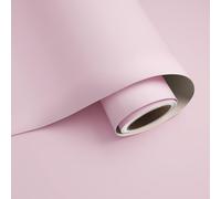 VaryPaper Papel Pintado pared Rosa Palo Moderno 40cmx200cm Papel de Pared Rosa Mate Vinilo para Muebles Papel pared Infantil Niña Salon Papel Decorativo Adhesivo Armarios Estanteria