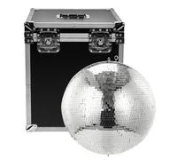 Varytec Mirror Ball 50 + Case Bundle