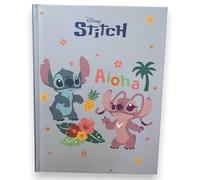 VARZI Agenda escolar Stitch - Stitch - 12 meses + bolígrafo de regalo