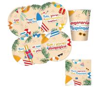 Varzi desde 1956 - Kit para fiesta de jubilación con alegría y estilo - Varzi desde 1956 (Kit para 18 personas)