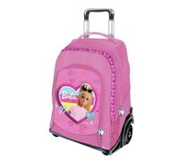 VARZI Desde 1956 ® - Mochila con ruedas y 2 compartimentos, Rosa, XL, Moderno