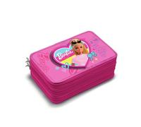 VARZI Estuche completo de 3 cremalleras Barbie 1956, Rosa, Modern