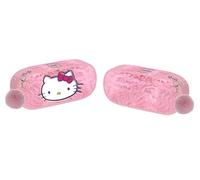 VARZI Estuche ovalado Hello Kitty: compacto y colorido, perfecto para la escuela y accesorios, con diseño alegre y funcional para niños con bolígrafo de regalo, Rosa, ovalado