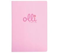 VARZI Olli Maxi Cuaderno A4 Perfumado Scratch&Smell - Papel 100 g/m² 24+1 hojas, interior rayas o cuadriculados, tapa aromática (Donut rayado 1R)