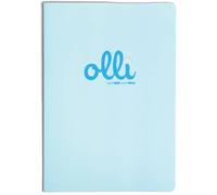 VARZI Olli Maxi Cuaderno A4 Perfumado Scratch&Smell - Papel 100 g/m² 24+1 hojas, interior rayas o cuadriculados, tapa aromática (arco iris rayado 1R)