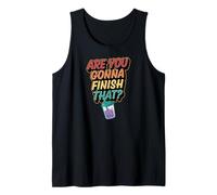 ¿Vas a terminar Ese Estilo Retro Boba Tea Lover Camiseta sin Mangas