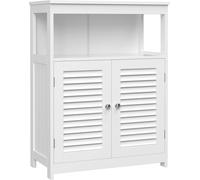 VASAGLE Armario del baño de 30 x 60 x 80 cm de color blanco