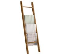 VASAGLE Escalera Decorativa de Granja para la Sala de Estar, Estante de Escalera de 5 Niveles, Estante de Escalera para Almacenamiento y decoración, Color marrón Miel ULLS018K41