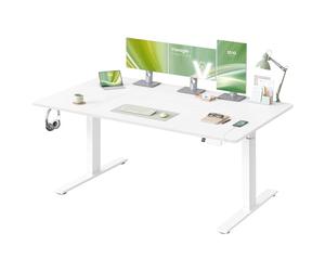 VASAGLE Escritorio Elevable Eléctrico, Ajustable en Altura, 160 cm