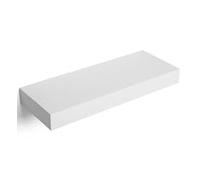VASAGLE Estante de Pared, Estante Flotante, 20 x 60 x 3,8 cm, Balda de Pared para Marcos de Fotos, Decoración, para Salón, Estudio, Cocina, Blanco Nieve LWS026WE01