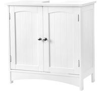 VASAGLE Mueble de lavabo de 30 x 60 x 60 cm de color blanco
