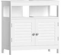 VASAGLE Mueble de lavabo de 30 x 60 x 60 cm de color blanco